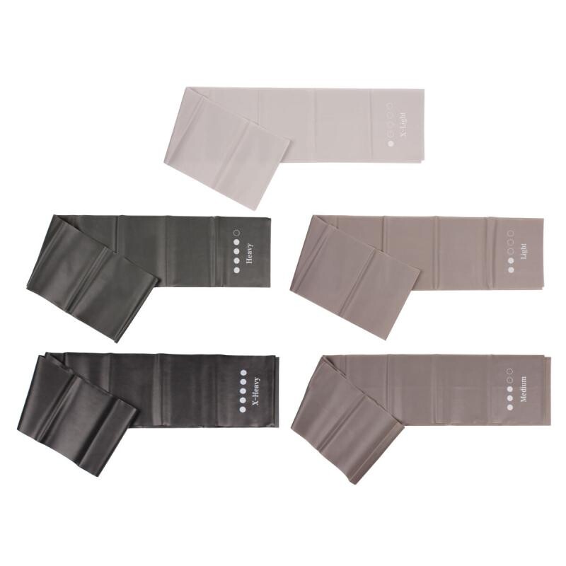 Merco Yoga Stretch Mix 1500 sada posilovacích gum 5 ks šedá