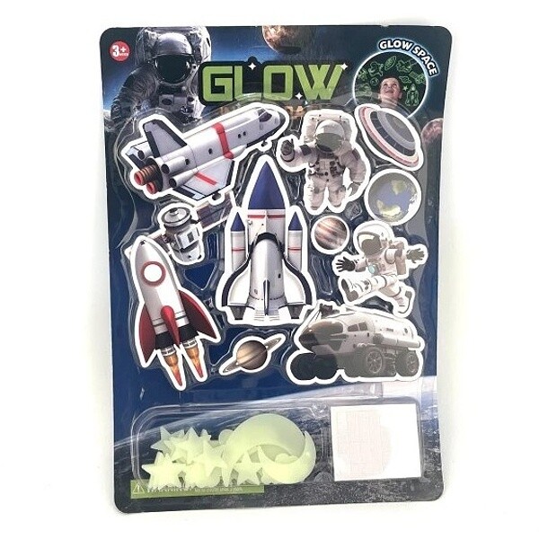 Vesmír doplňky svítící ve tmě