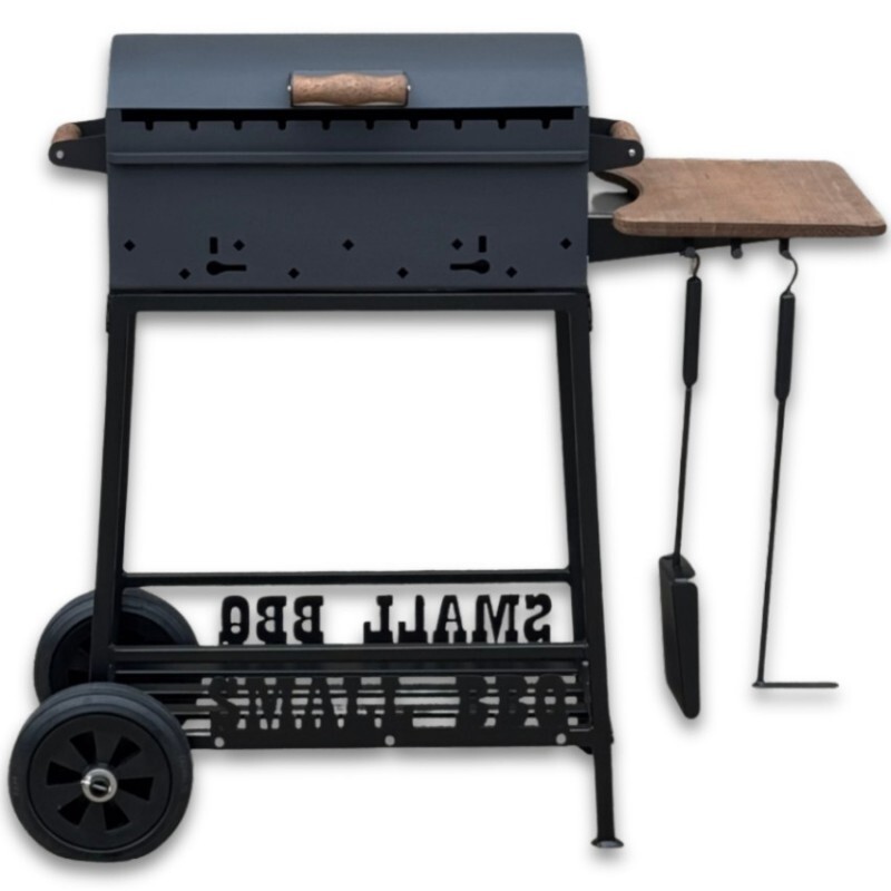 SMALL BBQ špízový gril na dřevo Kalme 50 cm