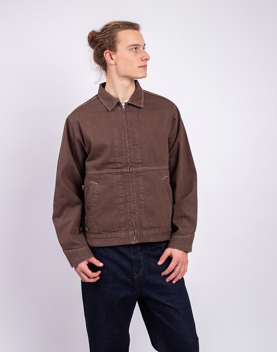 Gramicci Japanese Slub Denim Jacket AMBER M