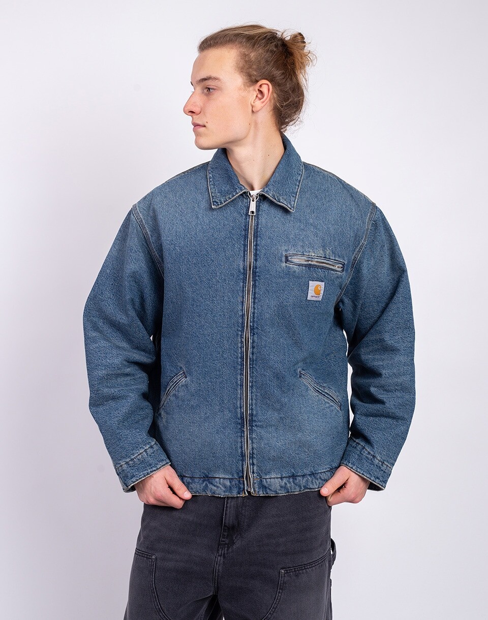Carhartt WIP OG Detroit Jacket Blue grind wash S