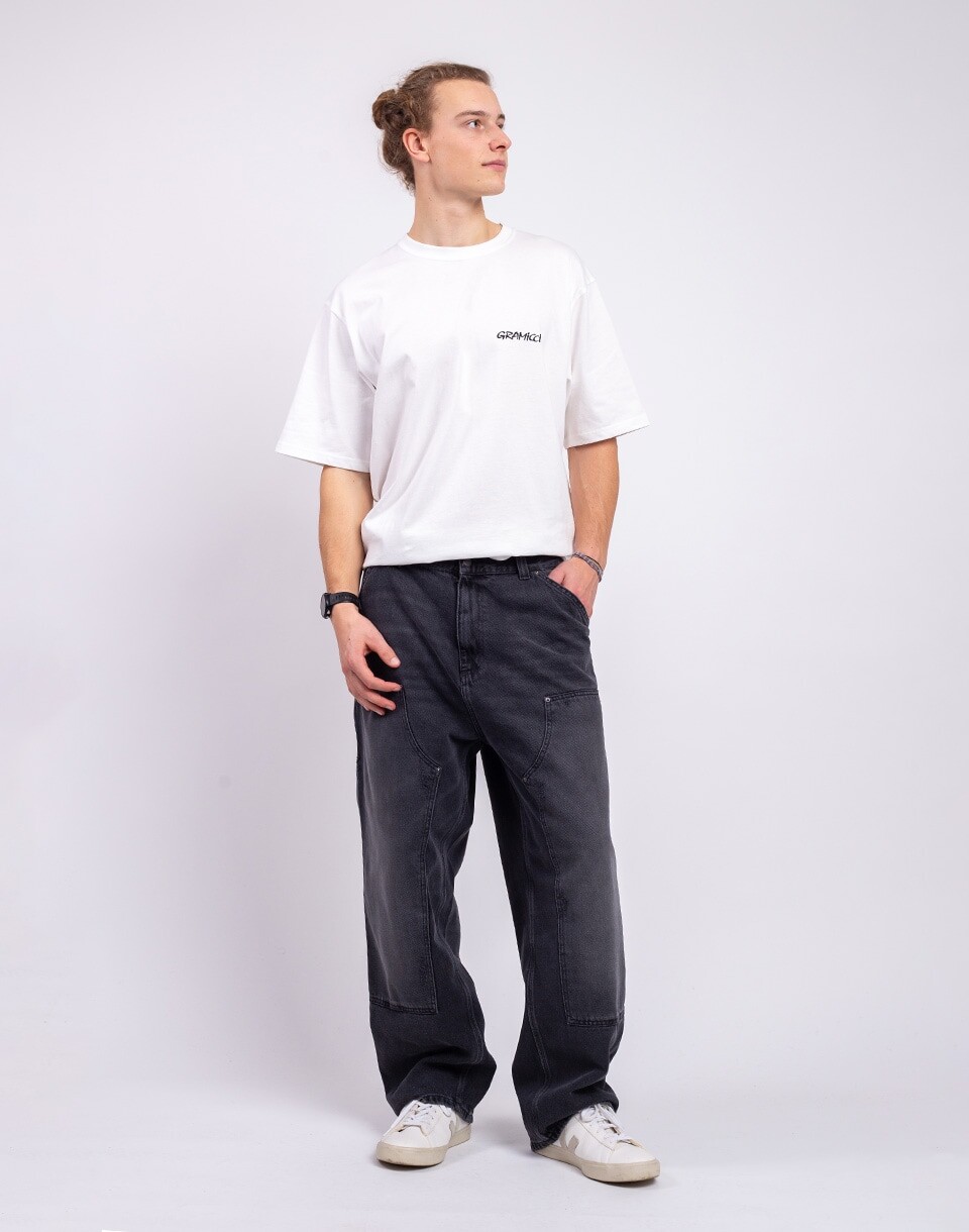 Carhartt WIP OG Double Knee Pant Black grind wash XS