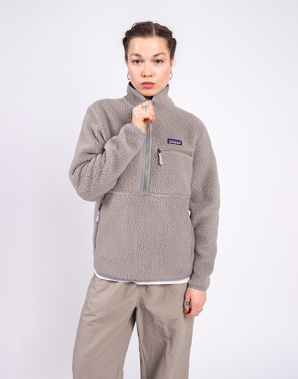 Patagonia W's Retro Pile Marsupial River Rock Green XS