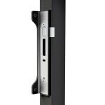 LOCINOX UNILEC-C-E – elektrický otvírač pro zadlabací zámky LOCINOX, pro profil od 60 mm, pro křídlové branky, černý