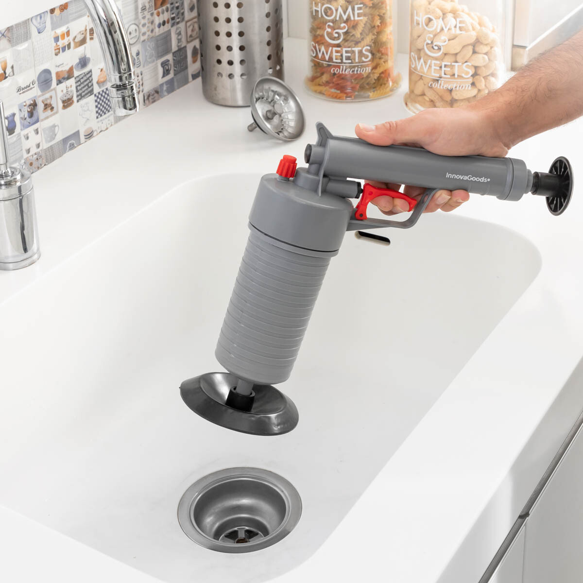 InnovaGoods Universální tlakový čístič potrubí