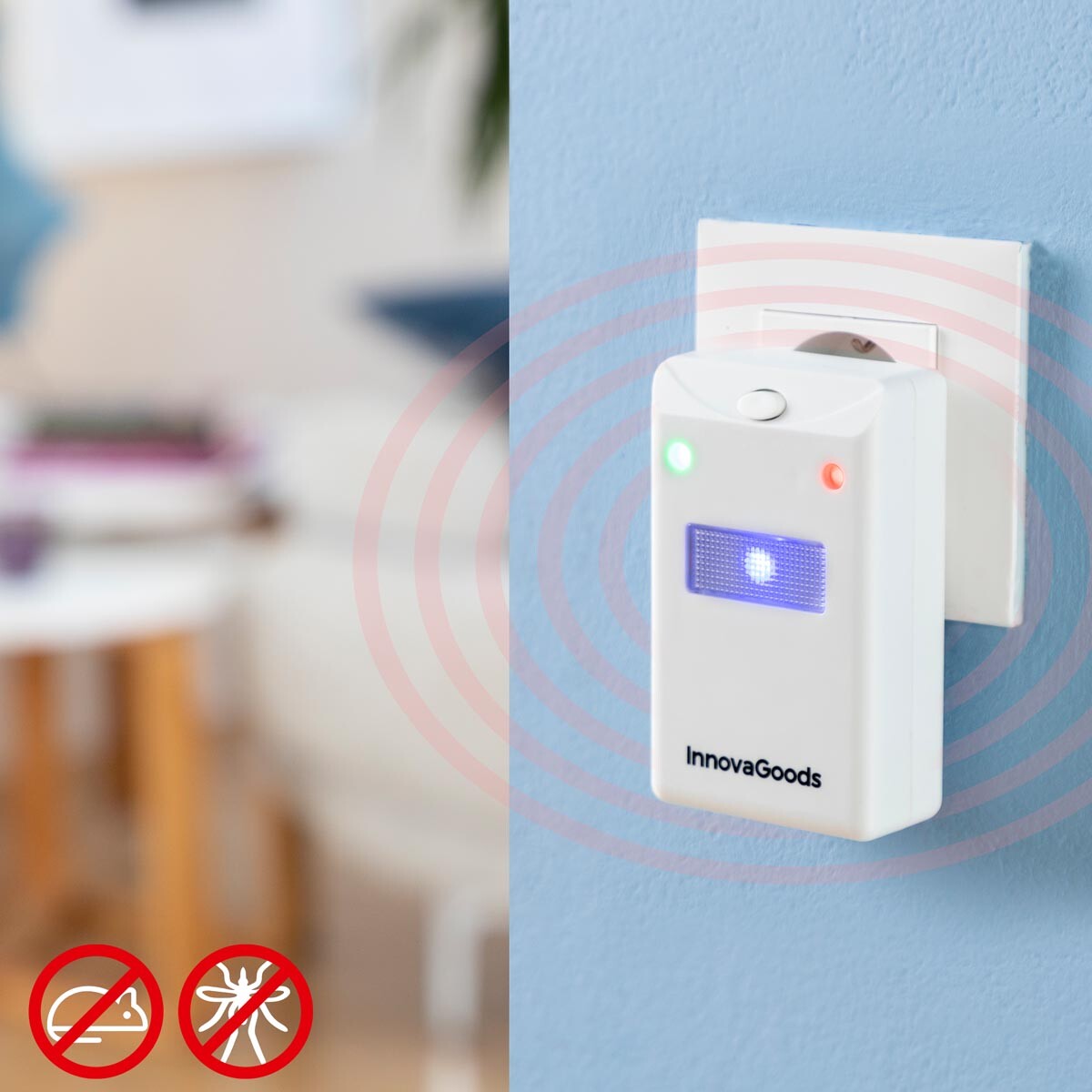 InnovaGoods LED odpuzovač hmyzu a hlodavců Killekt