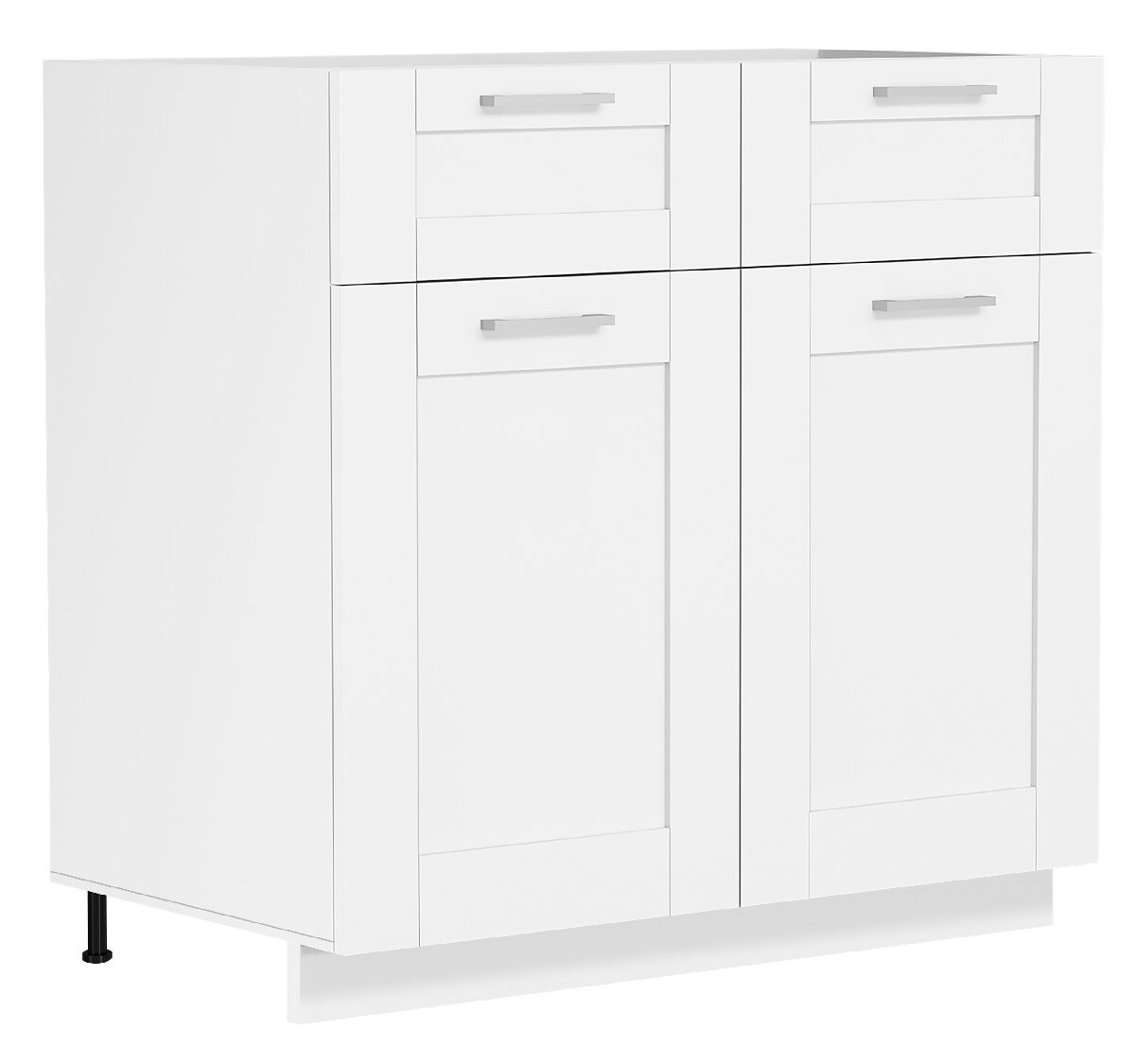 VCM Spodní skříňka se zásuvkou 80 cm „Colura“, bílá