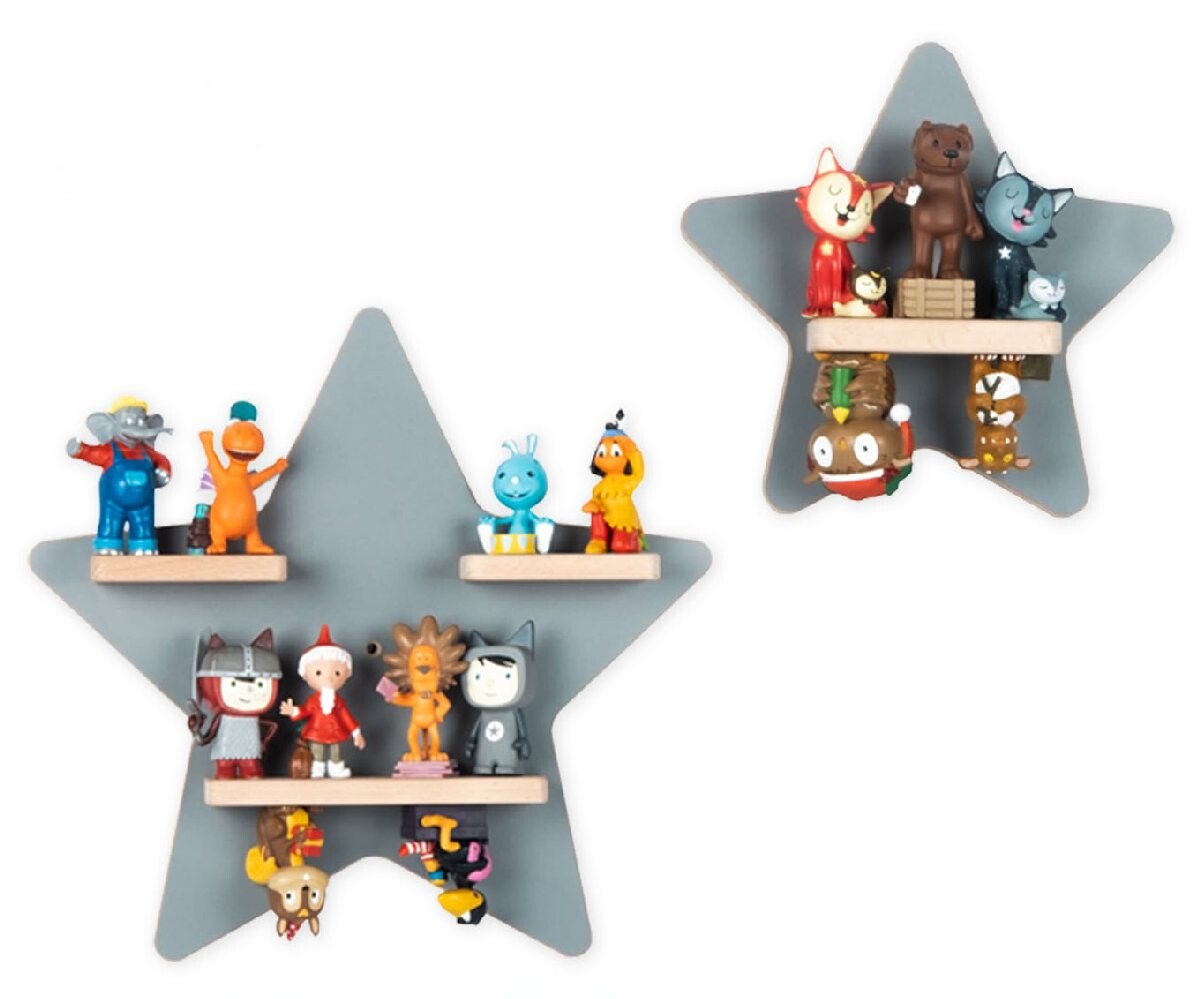 VCM Police Boarti Tonie - Star Set, šedá