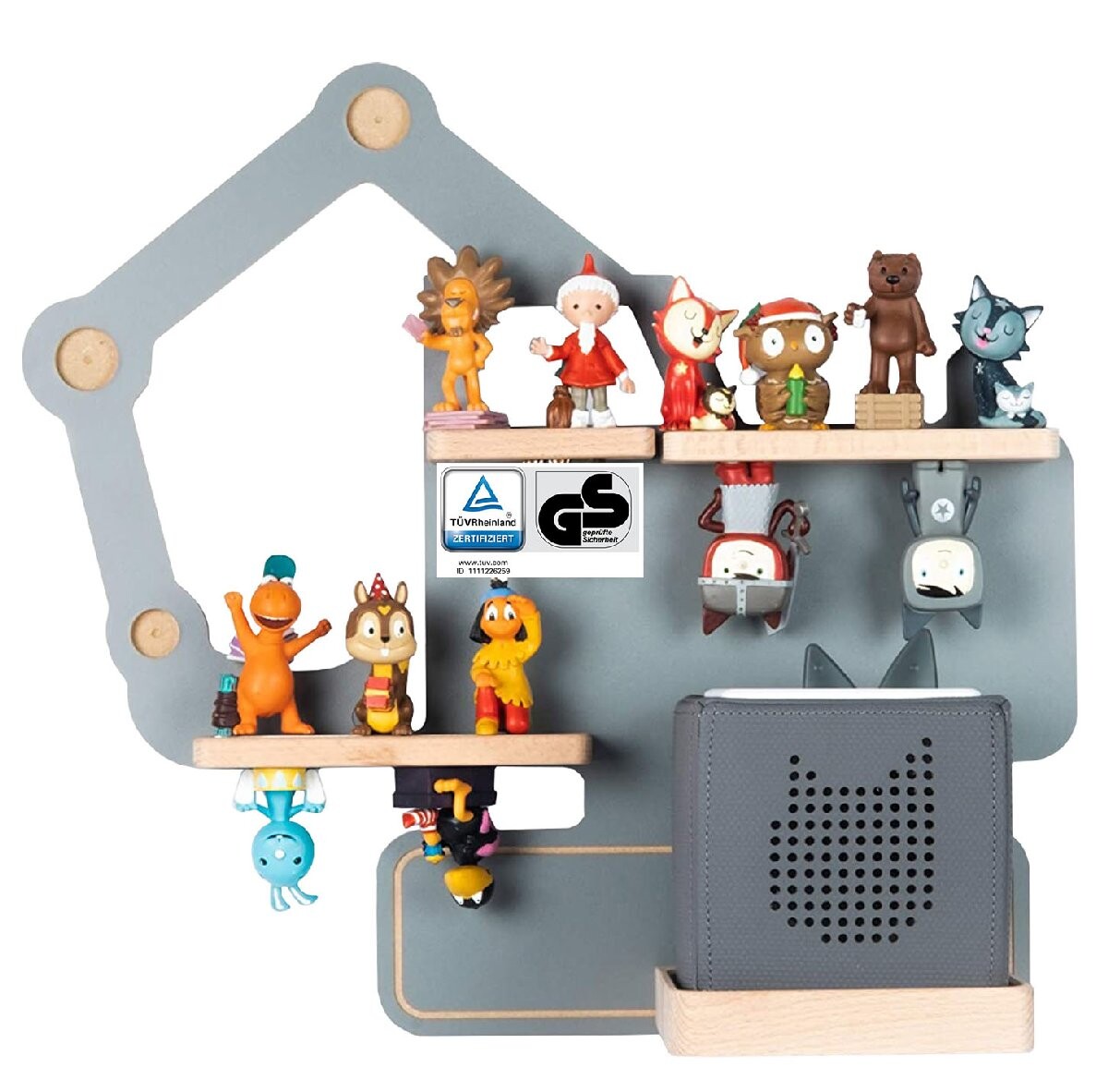 VCM Police Boarti Tonie - Bagr, šedá