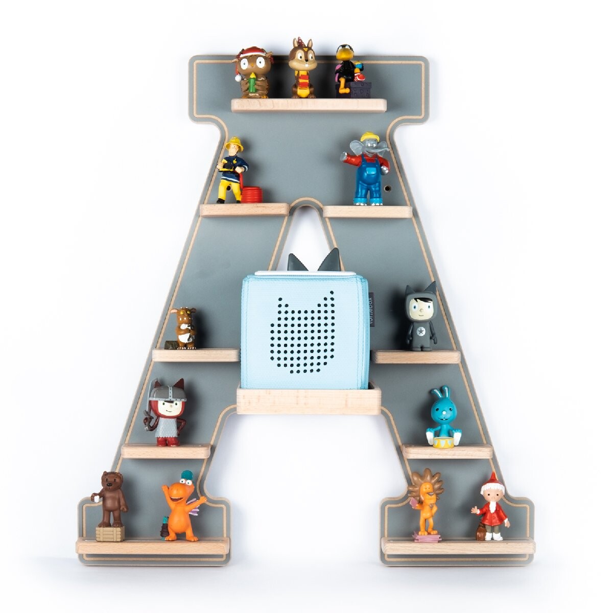 VCM Police Boarti Tonie - písmeno A, šedá