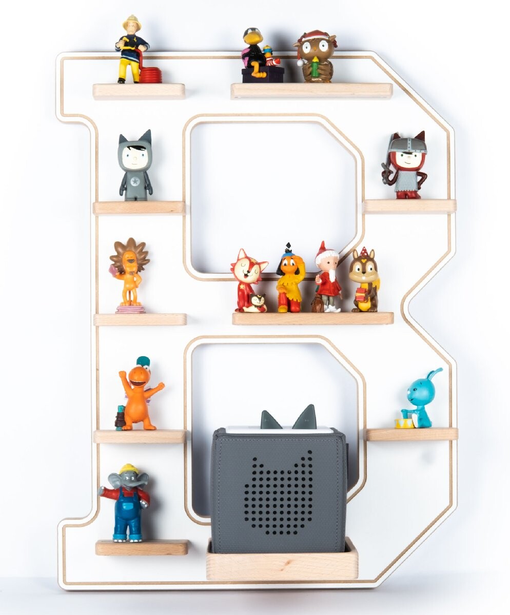 VCM Polička Boarti Tonie - písmeno B, bílá