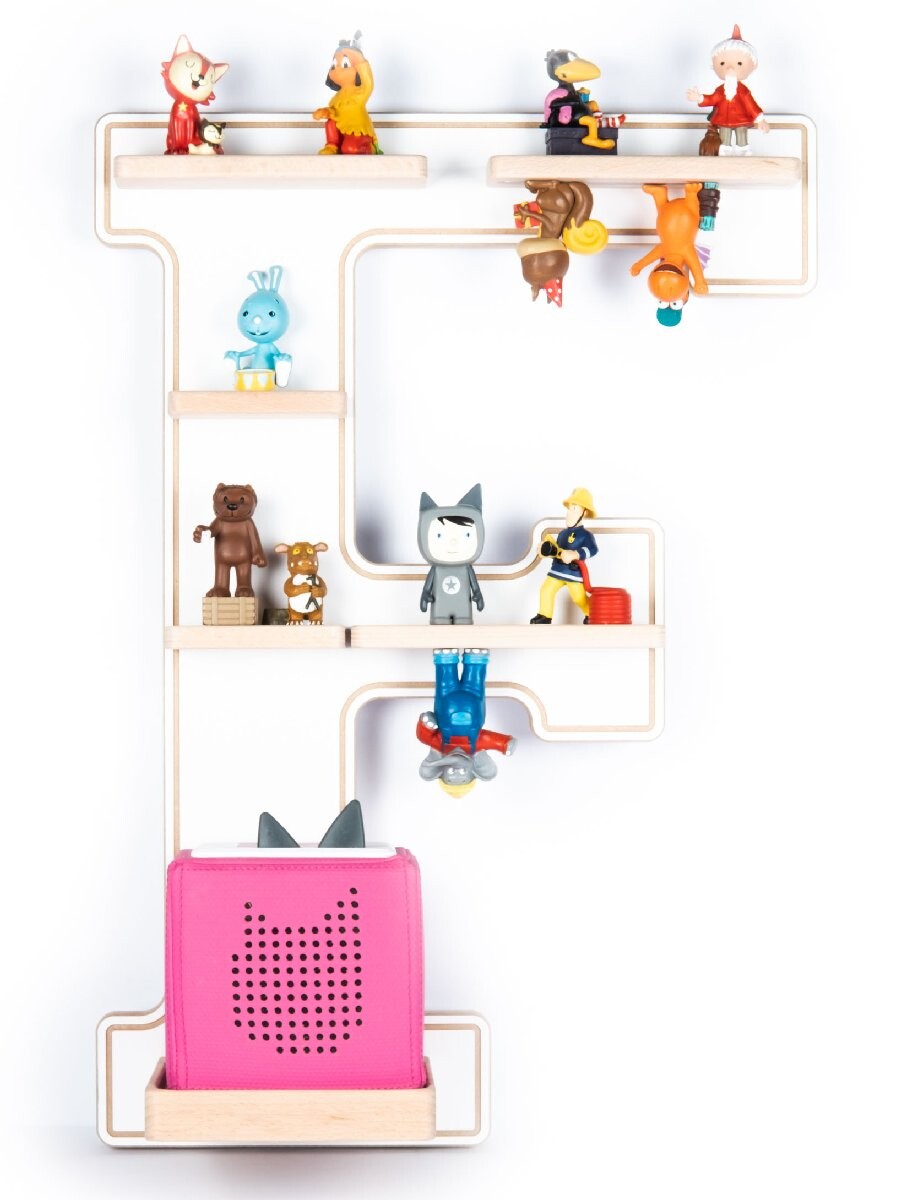 VCM Polička Boarti Tonie - písmeno F, bílá