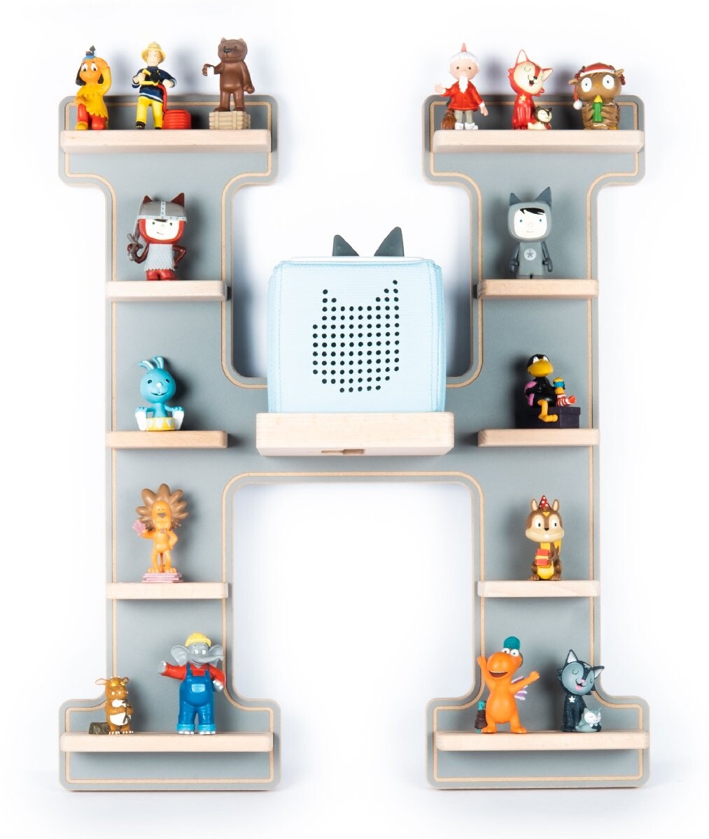 VCM Police Boarti Tonie - písmeno H, šedá