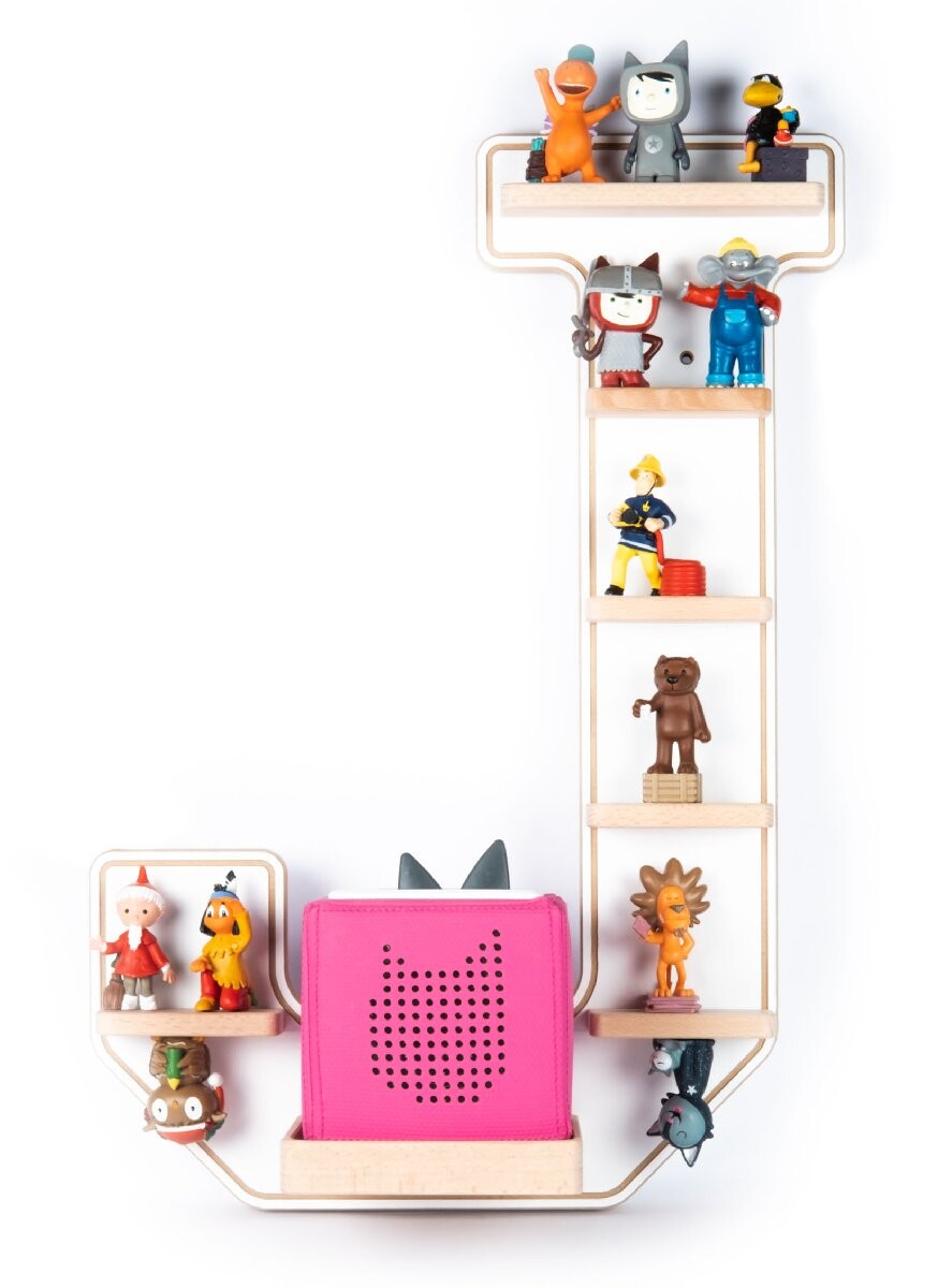 VCM Polička Boarti Tonie - písmeno J, bílá