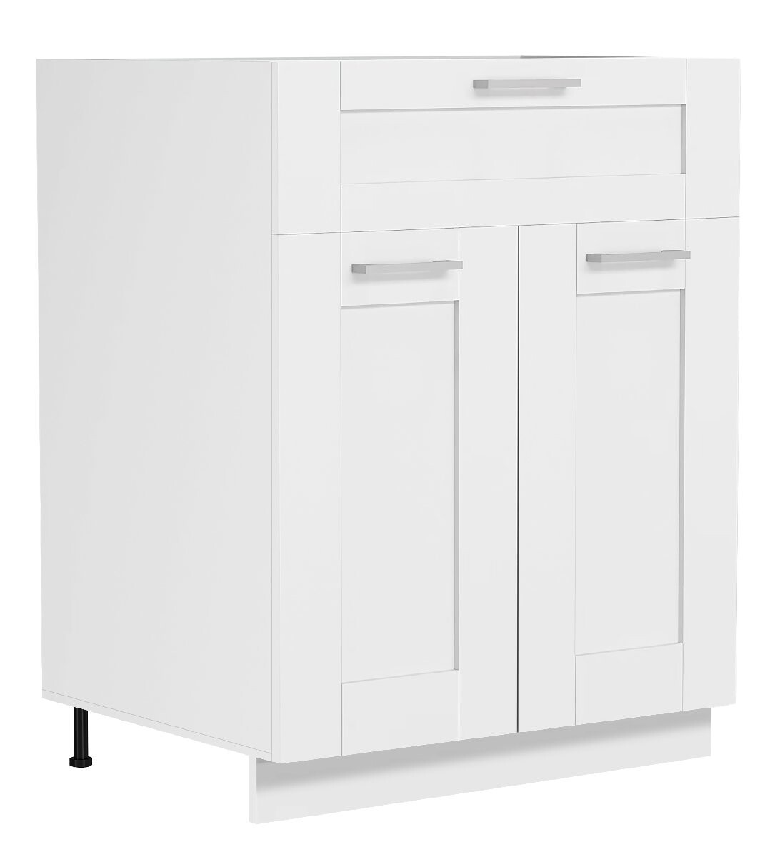 VCM Spodní skříňka se zásuvkou 60 cm „Colura“, bílá