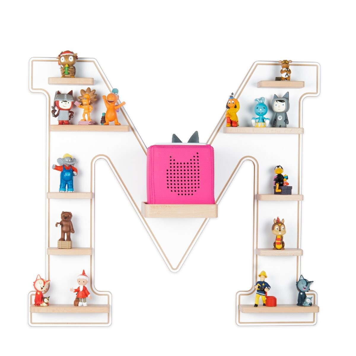 VCM Polička Boarti Tonie - písmeno M, bílá