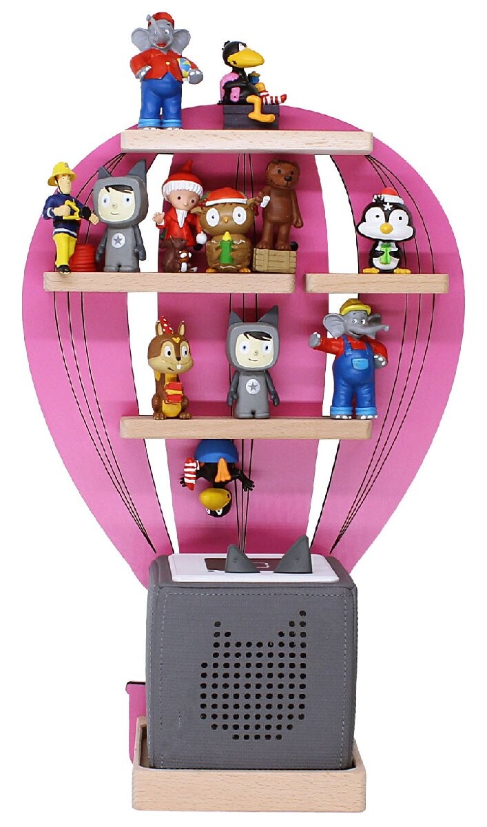 VCM Police Boarti Tonie - horkovzdušný balón, růžová