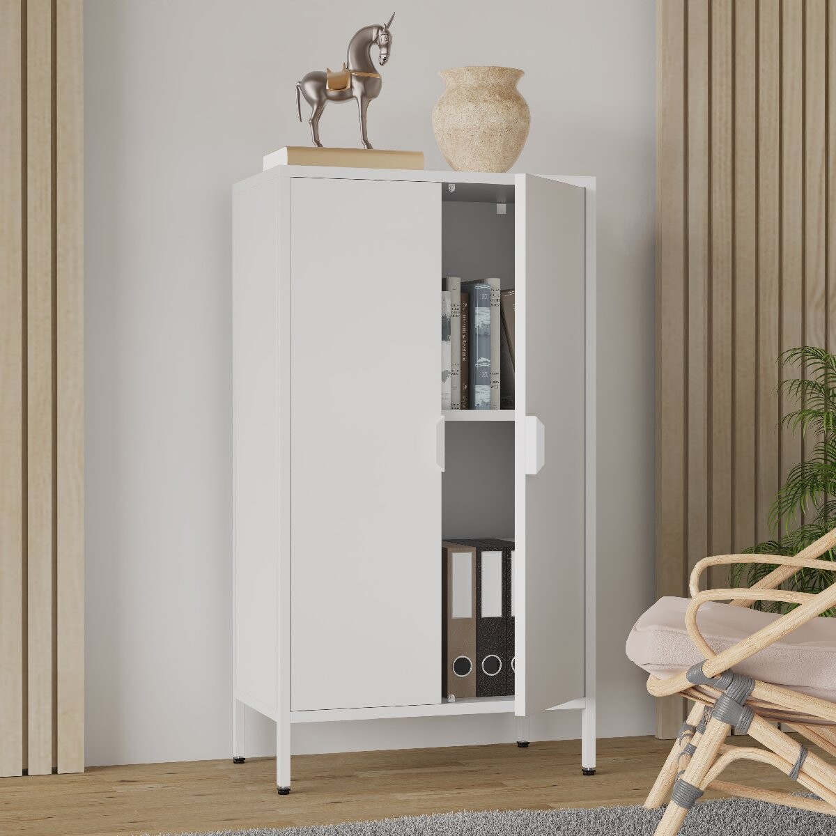 VCM Vysoká umyvadlo „Flokas M“, bílá