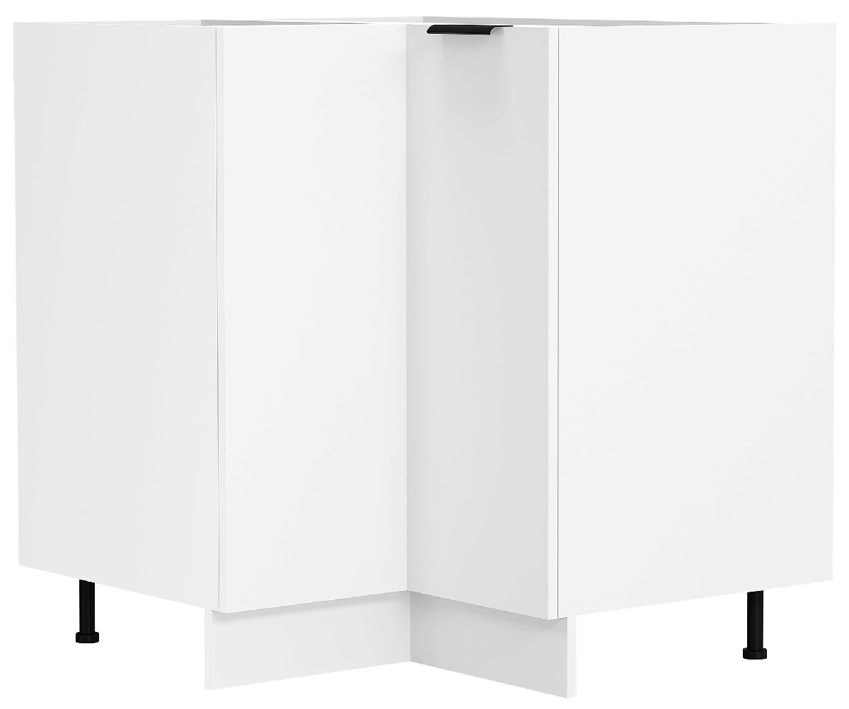 VCM Rohová základní skříňka „Fasola“, bílá