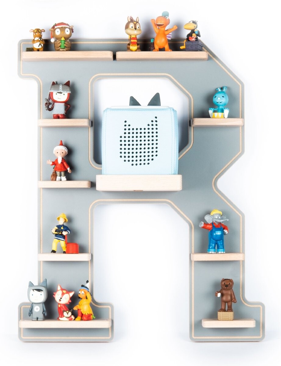 VCM Police Boarti Tonie - písmeno R, šedá