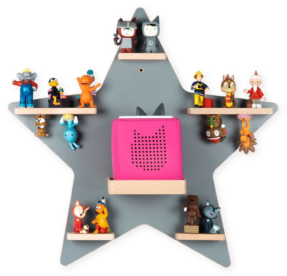 VCM Police Boarti Tonie - Hvězda, šedá