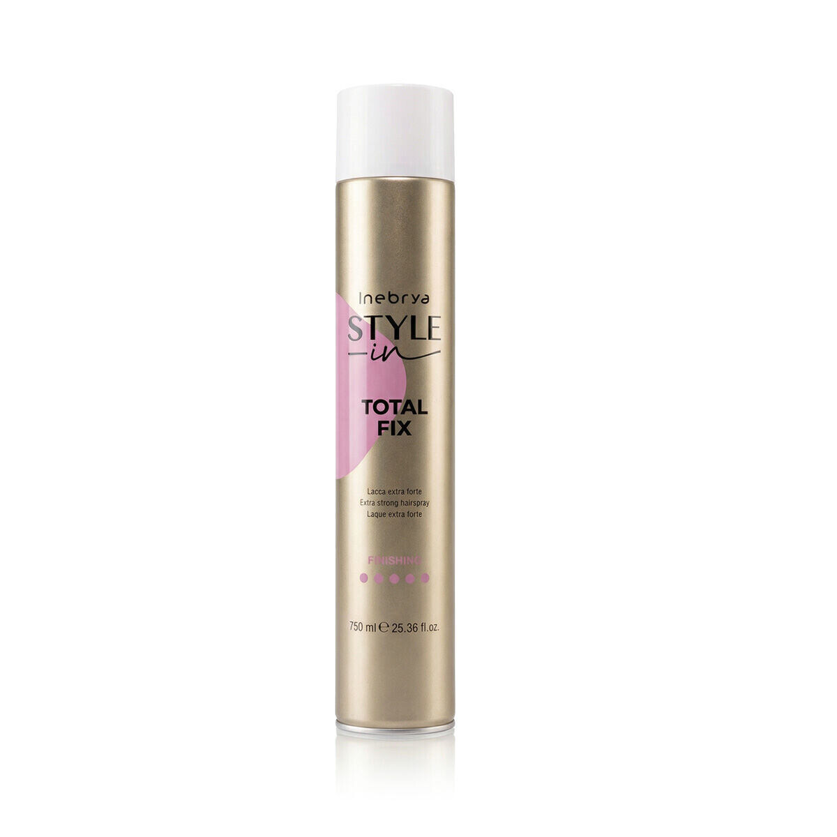 Inebrya Style-In Total Fix lak na vlasy s extra silnou fixací 750 ml unisex