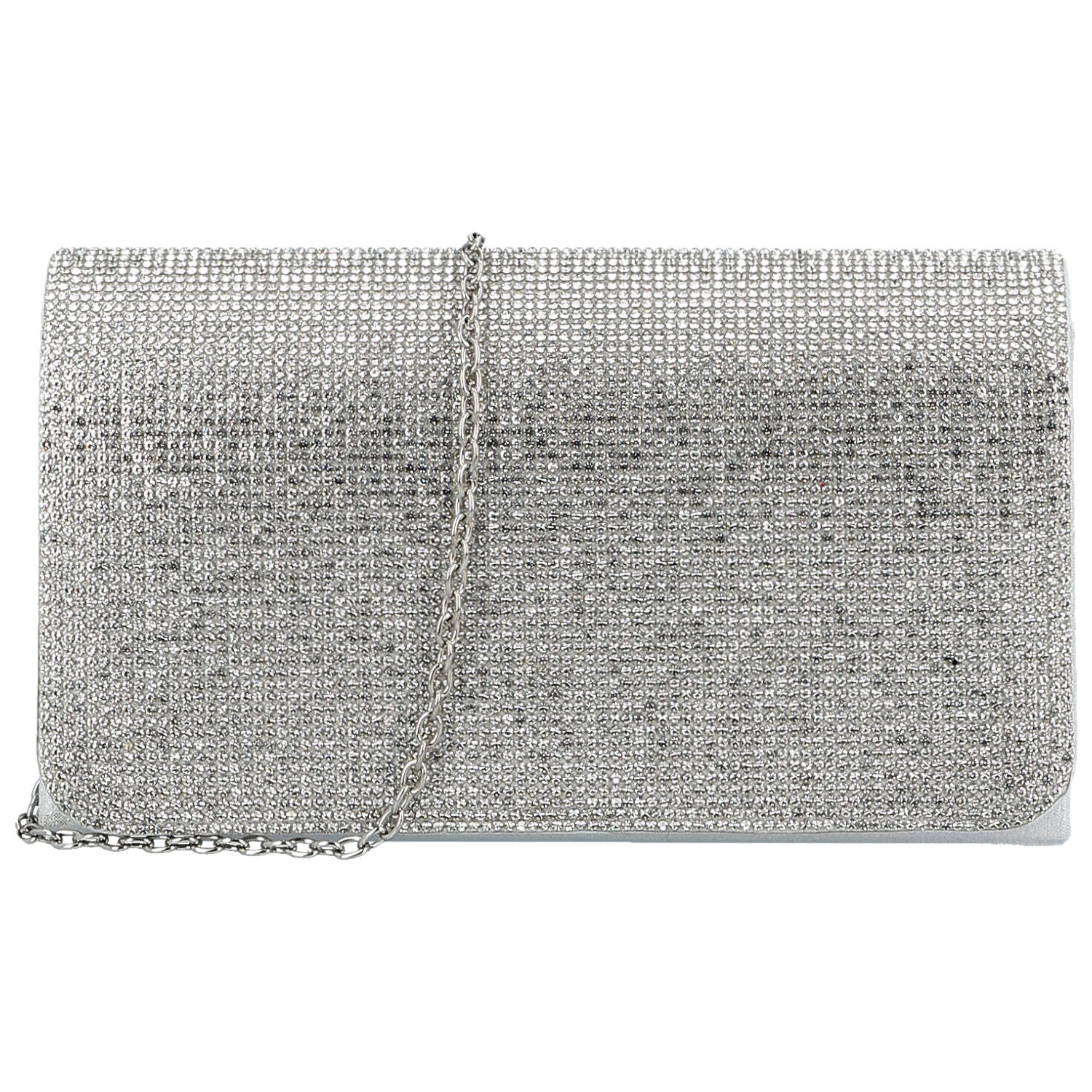 Módní dámské psaníčko Michelle Moon Rivex, stříbrné