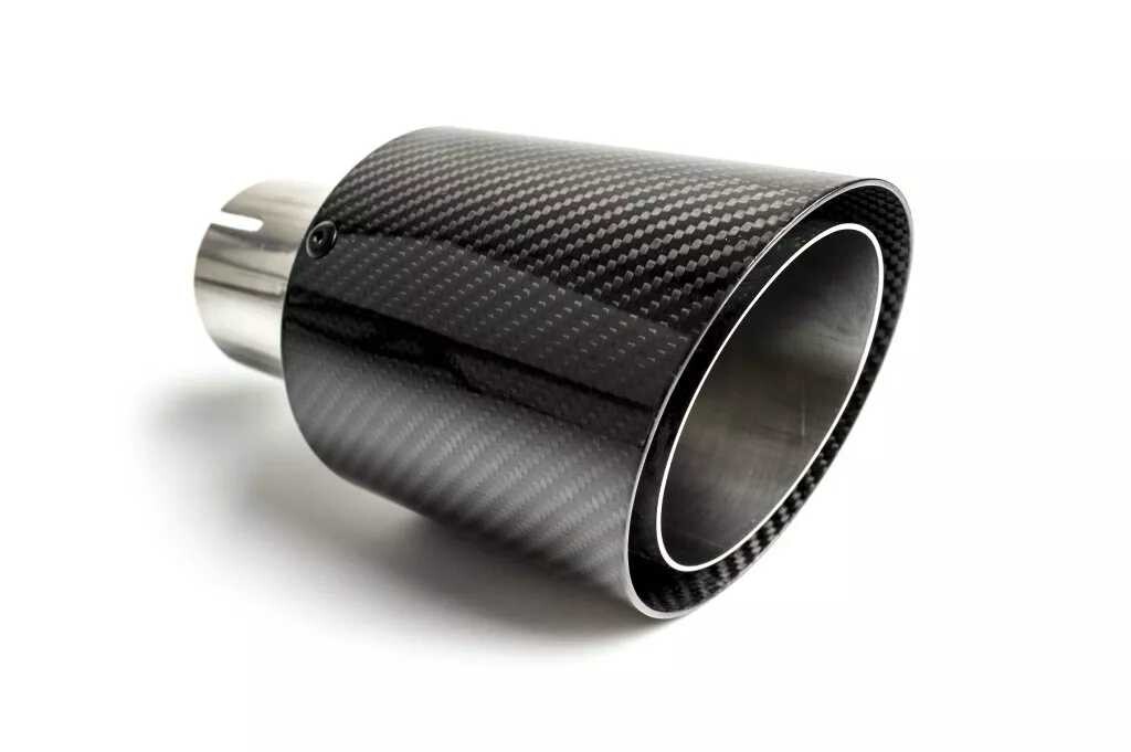 Univerzální koncovka výfuku ULTER kulatá průměr 90 délka mm