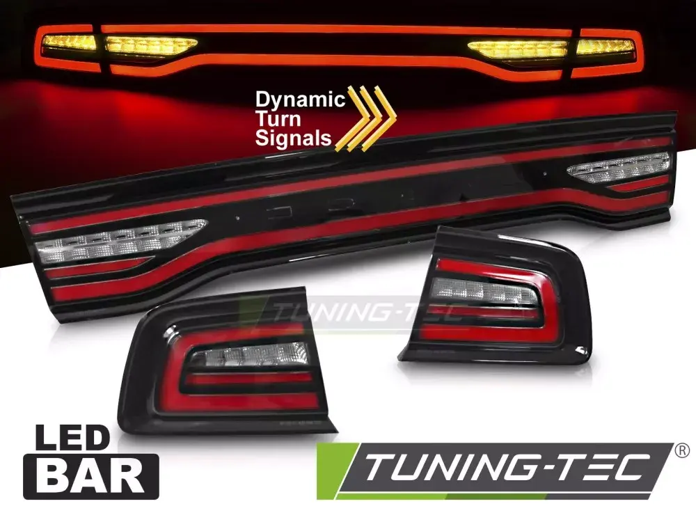 FULL LED TAIL LIGHTS SEQ fits DODGE CHARGER 11-14