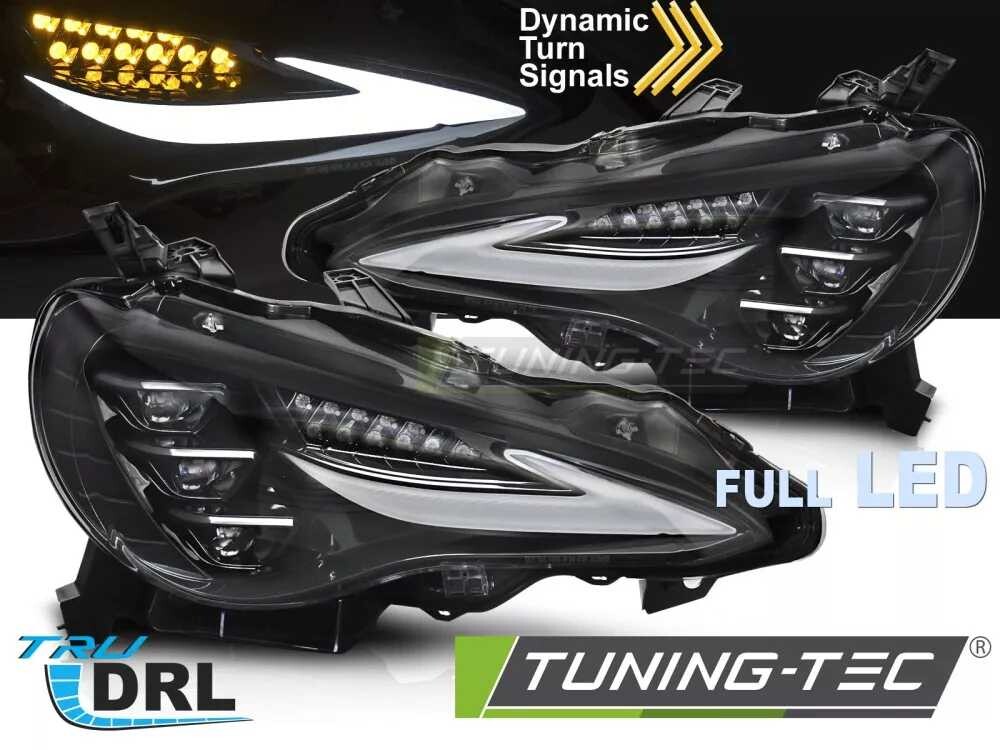 HEADLIGHTS FULL LED SEQ DRL fits TOYOT
