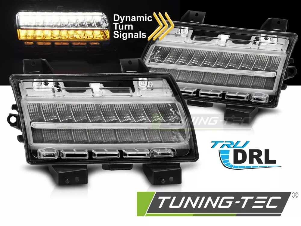 FRONT DIRECTION DRL SEQ CHROME fits JEEP WRANGLER JL 18-23