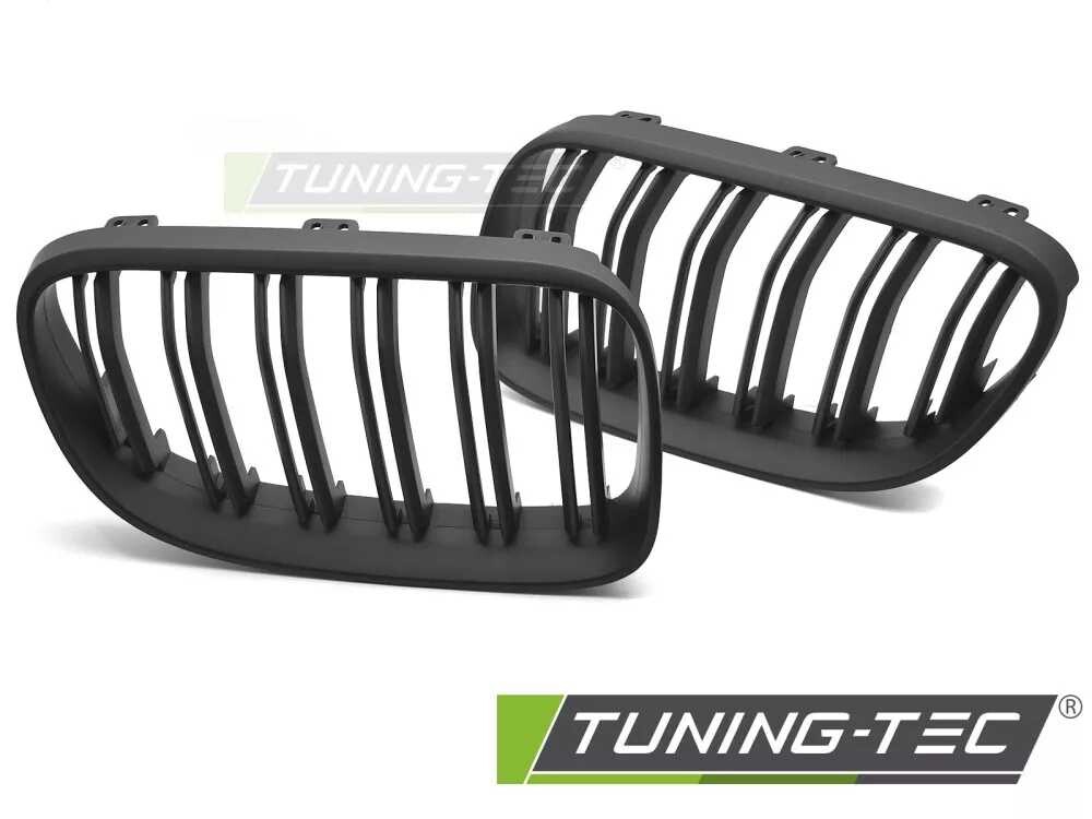 GRILLE SPORT MATT BLACK DOUBLE BAR fits BMW E92 / E93 LCI 10-13