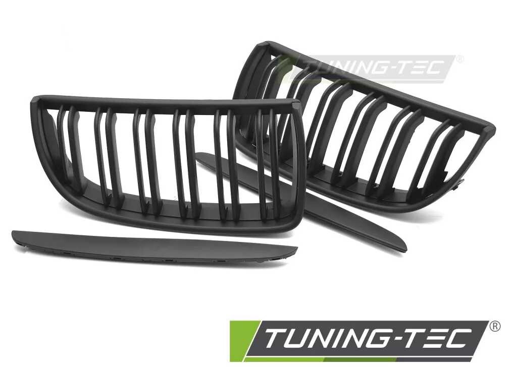 GRILLE SPORT MATT BLACK DOUBLE BAR fits BMW E90 / E91 05-08