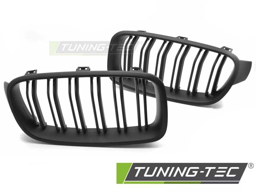 GRILLE SPORT MATT BLACK DOUBLE BAR fits BMW F30 / F31 11-18