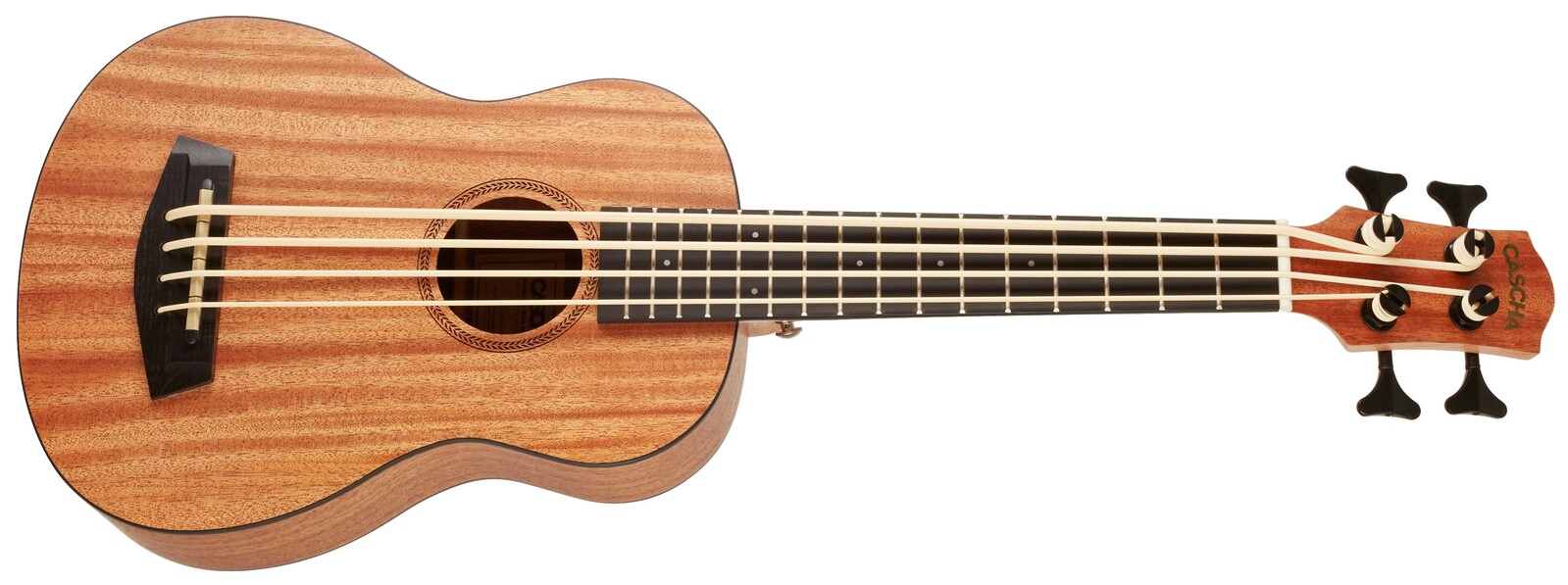 Cascha HH 2175 Bass Mahogany Ukulele