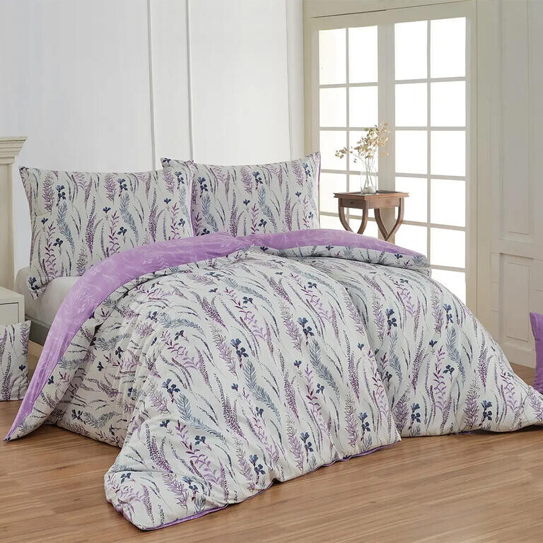 Bavlněné ložní povlečení Matějovský FABIEN VIOLET