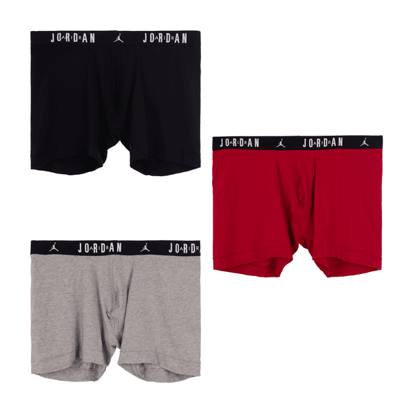 Jordan men  flight cotton core 3pk bb boxer s