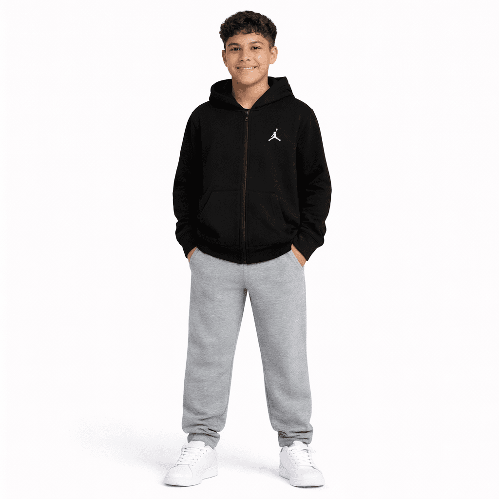Jordan boys mj brooklyn ft fz hoodie 128-132 cm