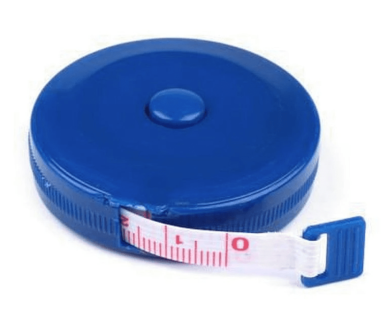 Metr svinovací krejčovský 1,5m - modrý