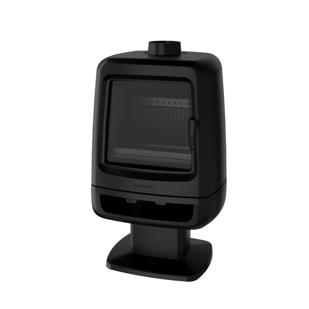 NORDFLAM krbová kamna Pillar - černá