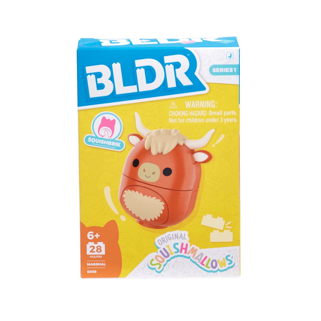 SQUISHMALLOWS Stavebnice BLDR - Býk Marshal