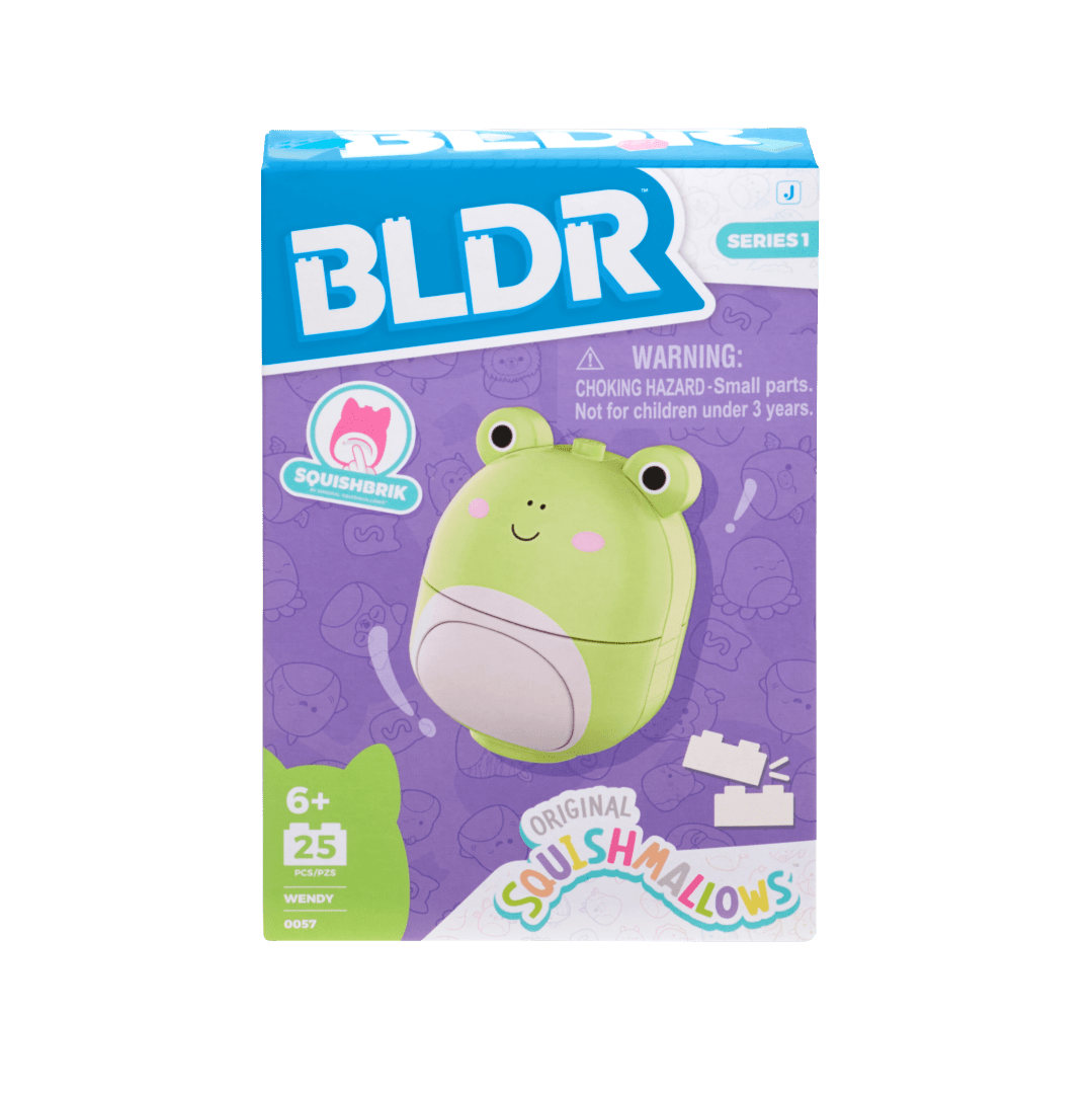 SQUISHMALLOWS Stavebnice BLDR - Žába Wendy
