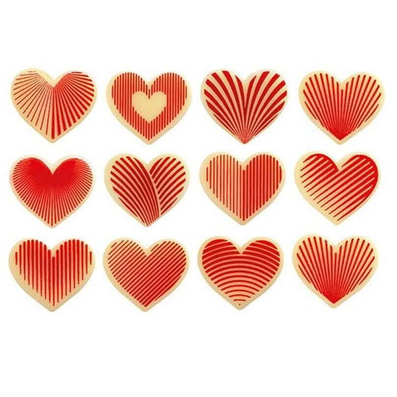 PCB CREATION PCB Čokoládová mini srdíčka 12ks