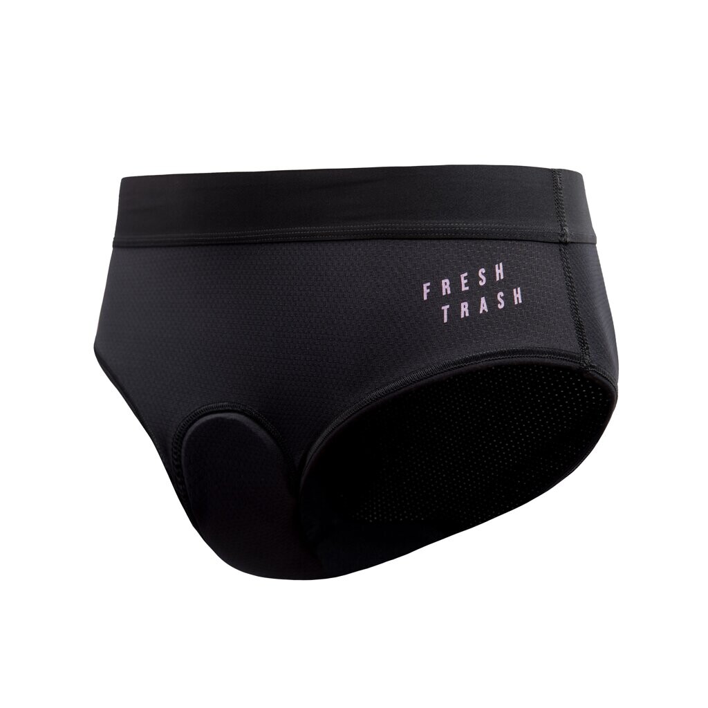 Fresh Trash WOMEN'S CONVERT CYCLING PANTIES TRUE BLACK Velikost: S