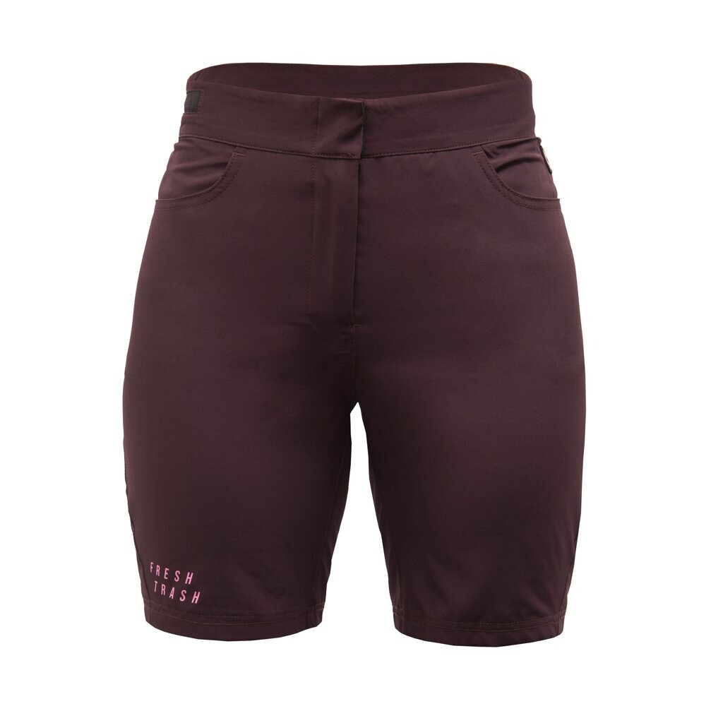 Fresh Trash WOMEN'S RIDER SHORTS PORT RED Velikost: S