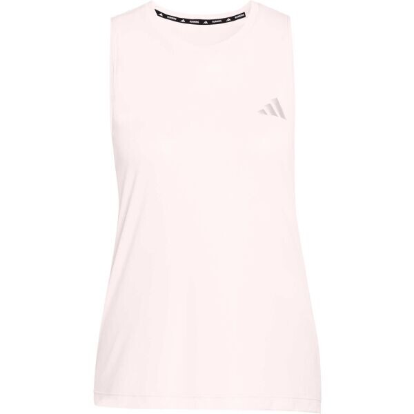 adidas RUN ESSENTIALS TANK W Dámské sportovní tílko, lososová, velikost