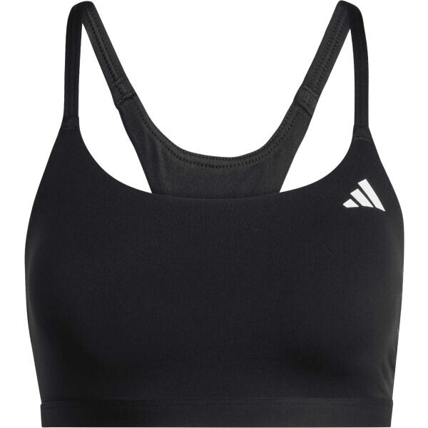 adidas OPTIME ESSENTIALS WORKOUT LIGHT SUPPORT Dámská sportovní podprsenka, černá, velikost