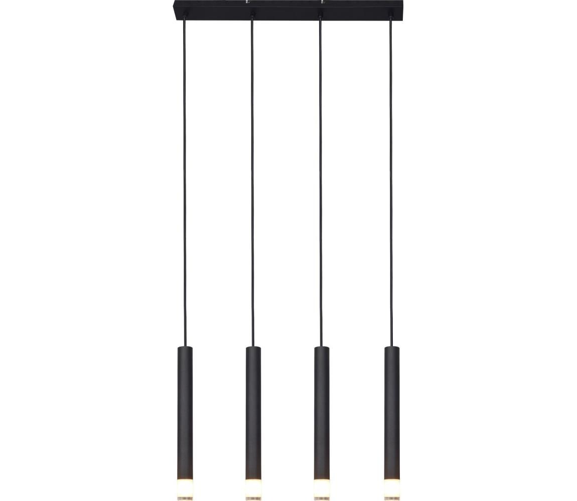 Zuma Line P241125804BL - Lustr na lanku VELIC 4xG9/5W/230V černá P241125804BL