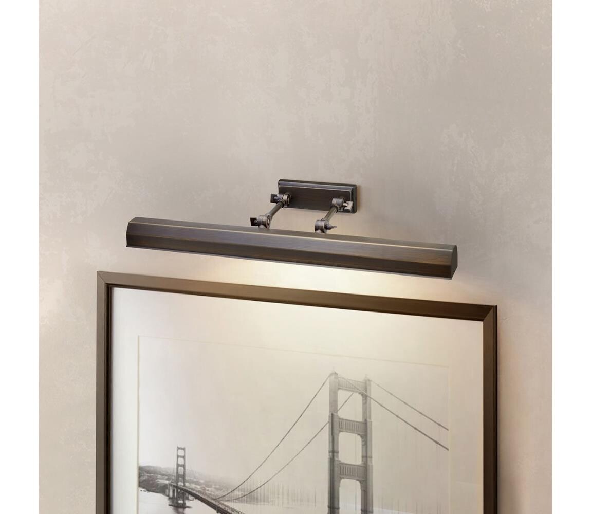 Elstead CHAWTON-PLL-DB - Obrazové svítidlo CHAWTON 4xE14/40W/230V bronzová CHAWTON-PLL-DB