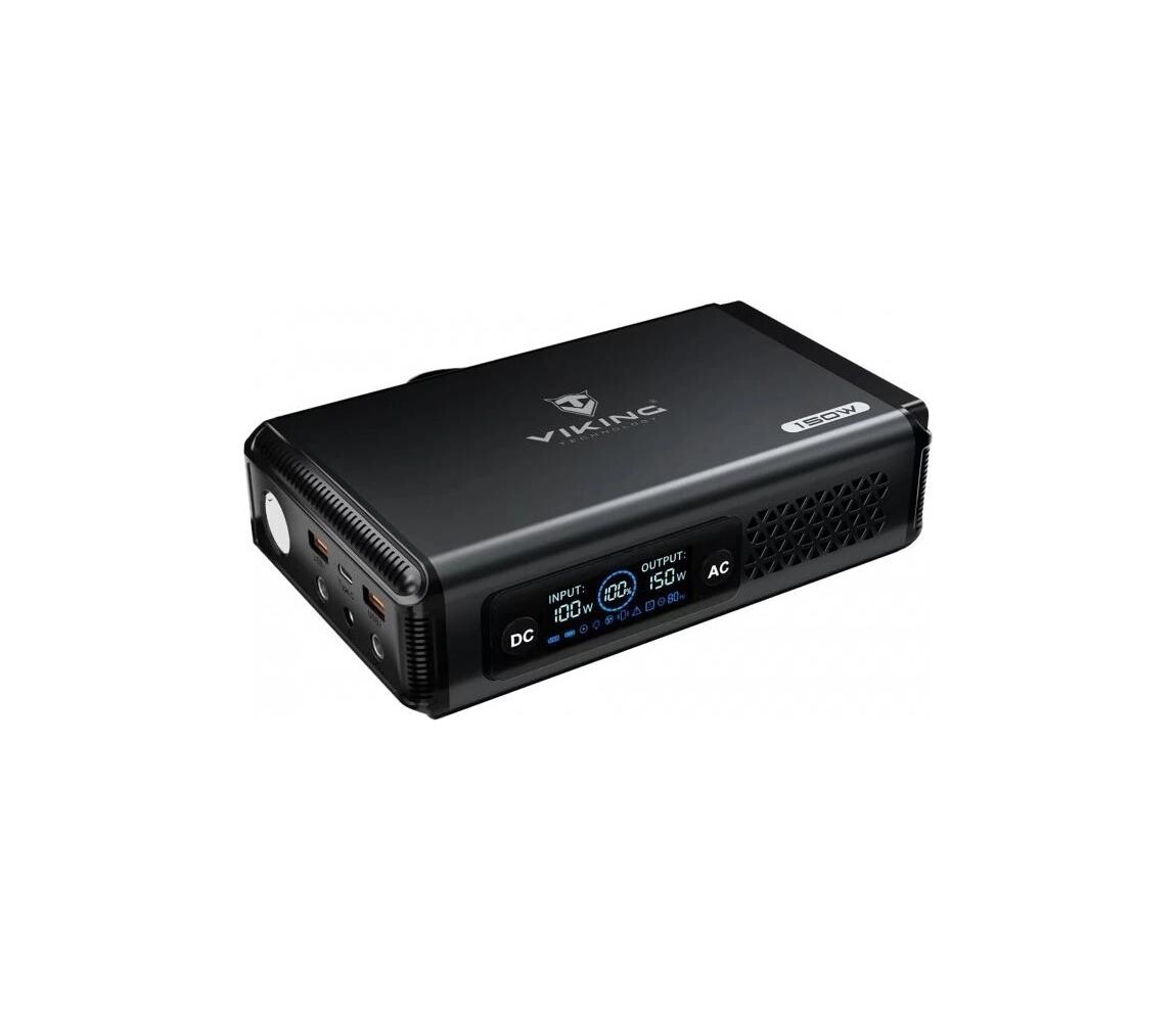 Viking - Bateriový generátor s LED displejem Power Delivery 10000 mAh VALI150